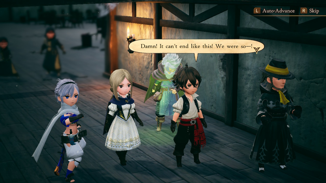 Bravely Default II Scene