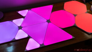 Nanoleaf Shapes with Triangles, Mini Triangles and Hexagons