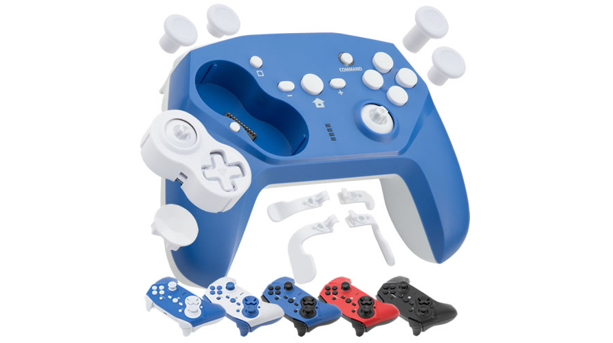 Cyber Gadget's new controller come in multiple colourways