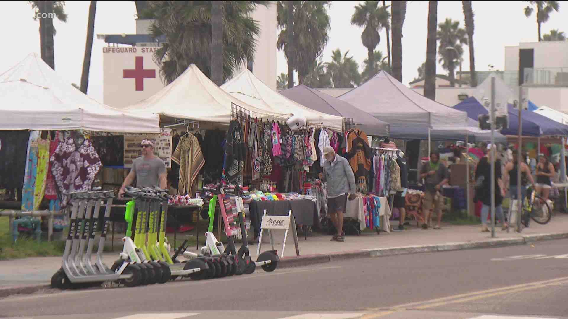 Are street vendors legal in California?
