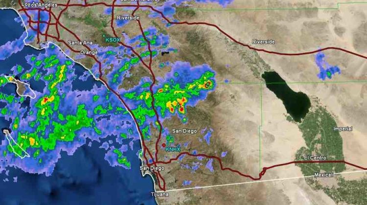Flood advisory in effect for parts of San Diego County