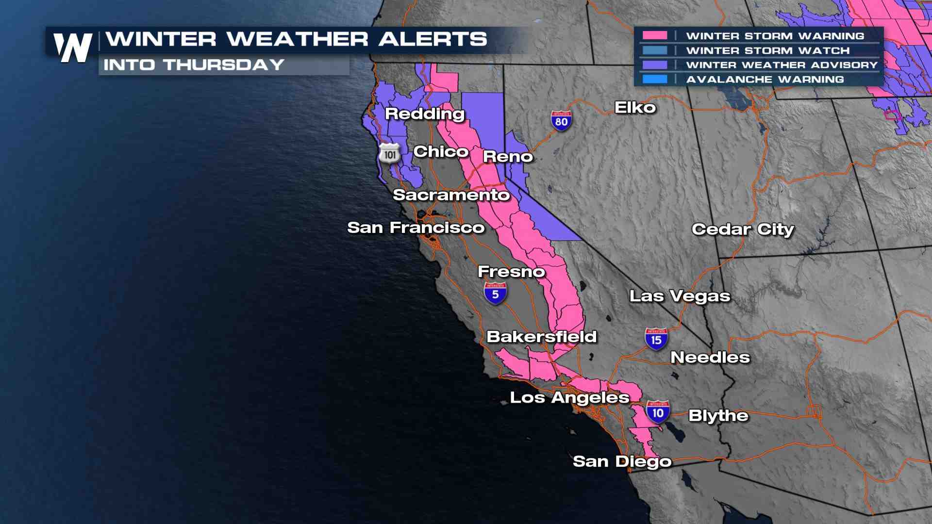 Wind notice issued for parts of San Diego County