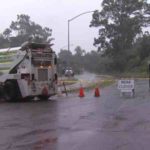 Rain causes flooding on San Diego County's Highway 78 and State Route 94