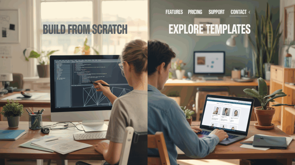 Custom Website Design vs. Templates